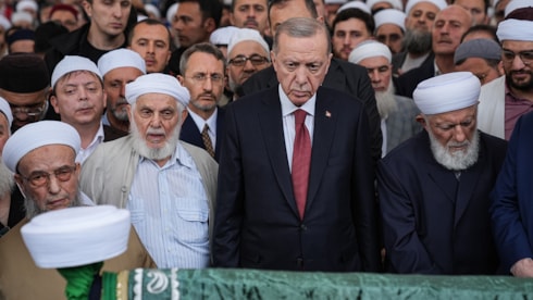 Erdoğan, İsmailağa liderinin cenazesinde