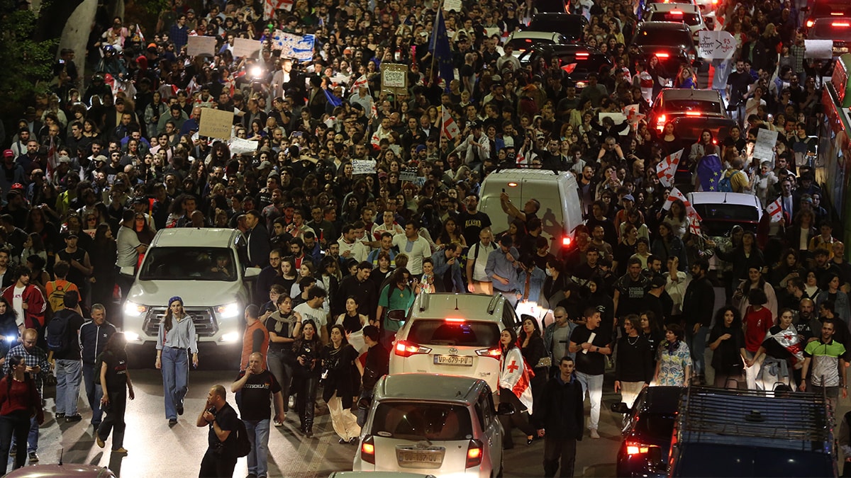 Gürcistan’da ‘yabancı etkinin şeffaflığı’ protestoları