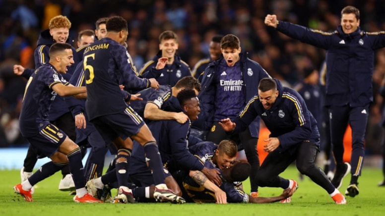 Real Madrid, Şampiyonlar Ligi'nde Manchester City'yi penaltılarda eledi