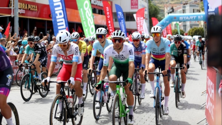 59. Cumhurbaşkanlığı Türkiye Bisiklet Turu'nda Lonardi liderliğe yükseldi