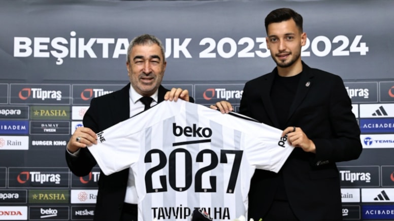 Beşiktaş'ta Tayyip Talha Sanuç'un sözleşmesi uzatıldı