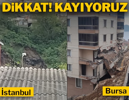 İstanbul ve Bursa'da korku dolu anlar