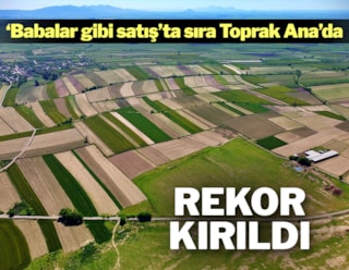 AKP iktidarı arazi satışında 2023'te rekor kırdı