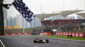 Çin'de zafer Verstappen'in