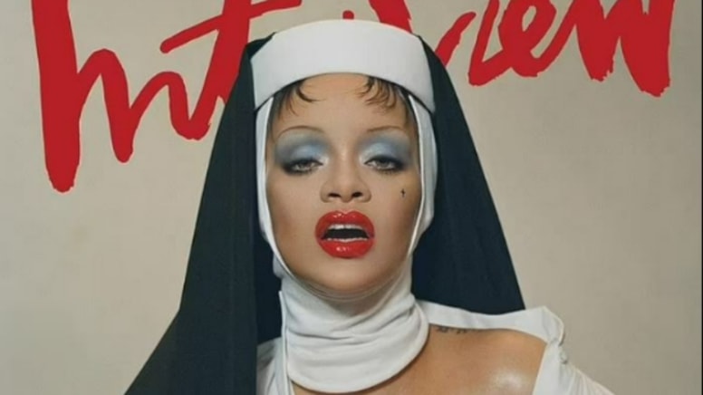 Rihanna’nın rahibe imajı tartışma yarattı
