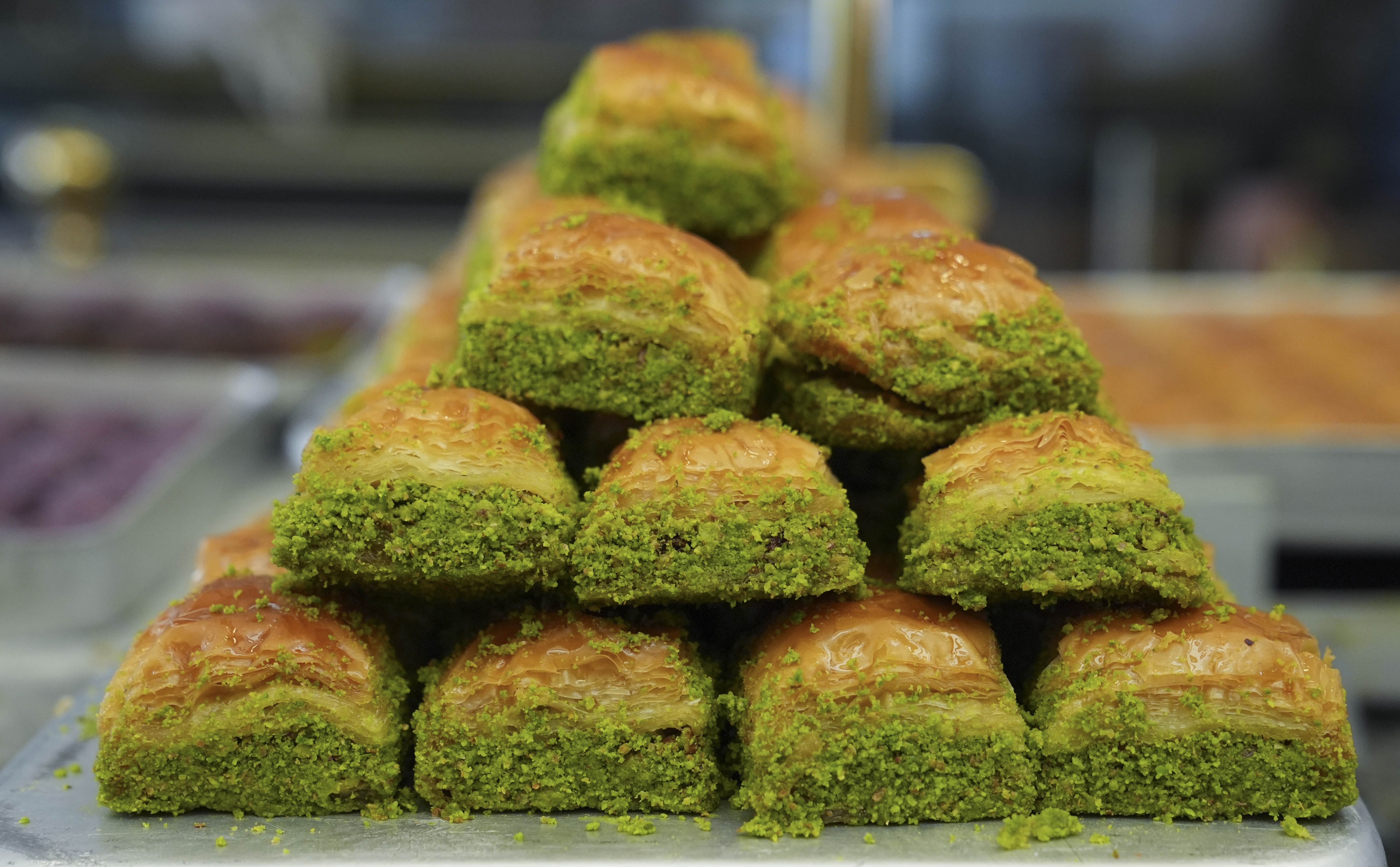 Baklavanın şekeri düştü