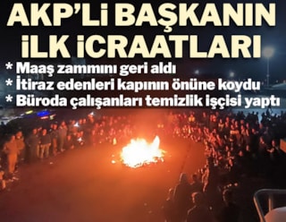 AKP'li başkandan ilk icraat: İşçi kıyımı