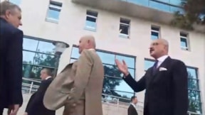 DSP Lideri Aksakal ile Sırrı Sakık'ın Meclis'teki tartışması bahçeye taştı
