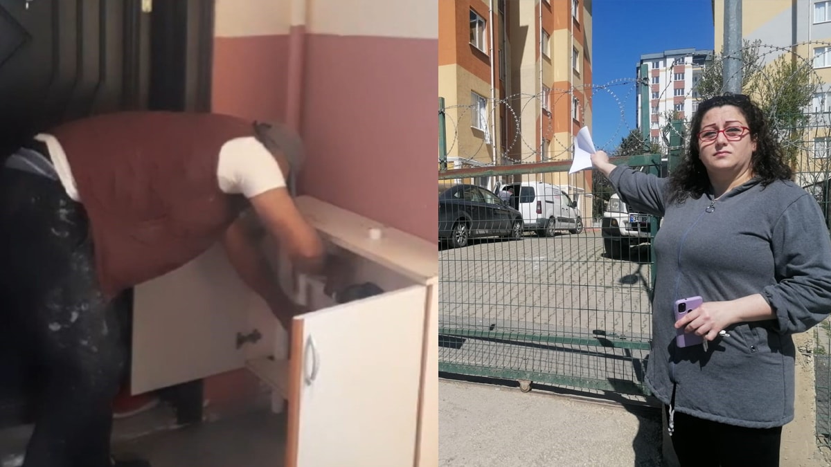 Kiracısını evden çıkarmak için su sayacının borusunu kesti