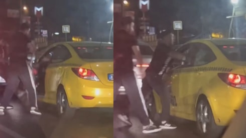 İstanbul'da taksi şoförüne saldırı