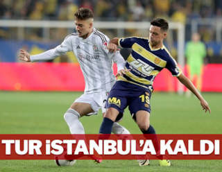 Türkiye Kupası'nda Ankaragücü ile Beşiktaş yenişemedi tur İstanbul'a kaldı