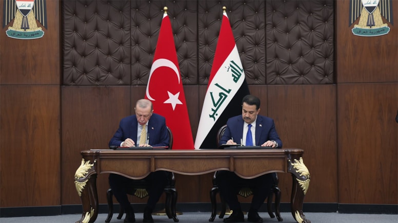 Türkiye, Irak ile 26 anlaşma imzaladı