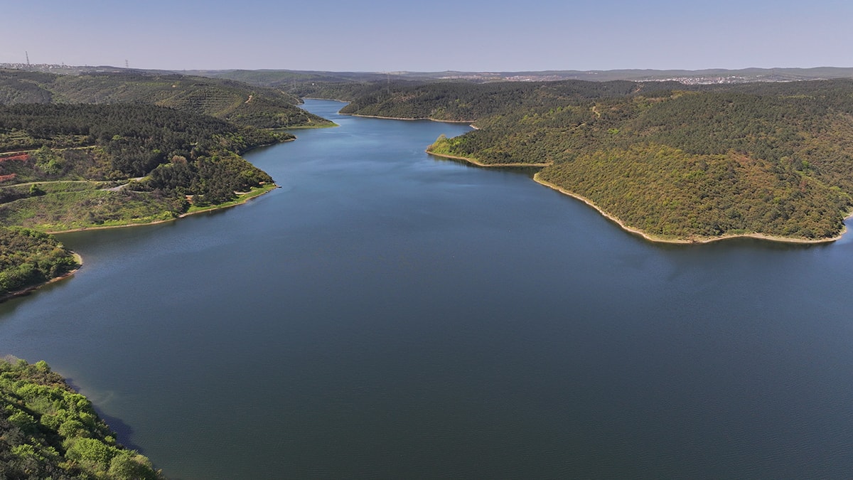 İstanbul'un barajlarından sevindiren görüntüler