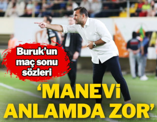 Galatasaray'ın hocası Okan Buruk: Benim için manevi anlamda zor!