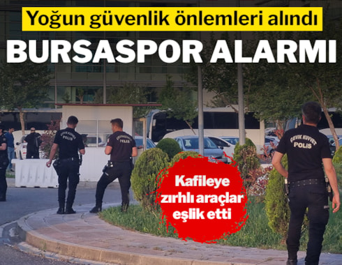 Diyarbakır'da Bursaspor alarmı