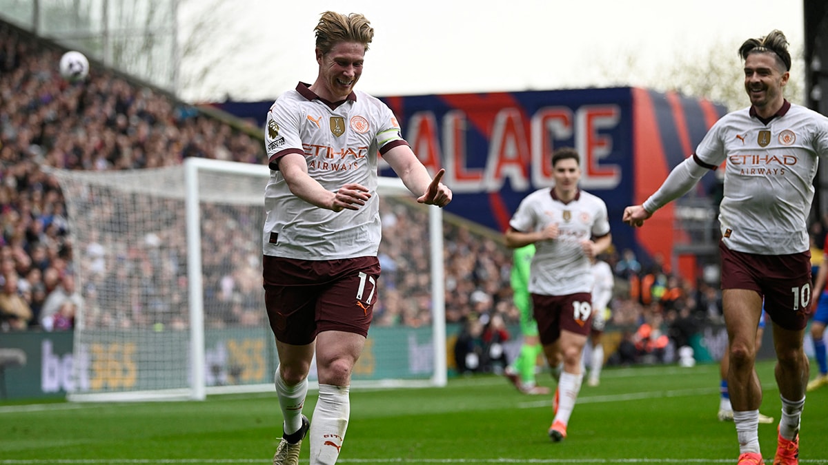 Kevin de Bruyne gösterisi: Manchester City, Crystal Palace'ı 4-2 yendi