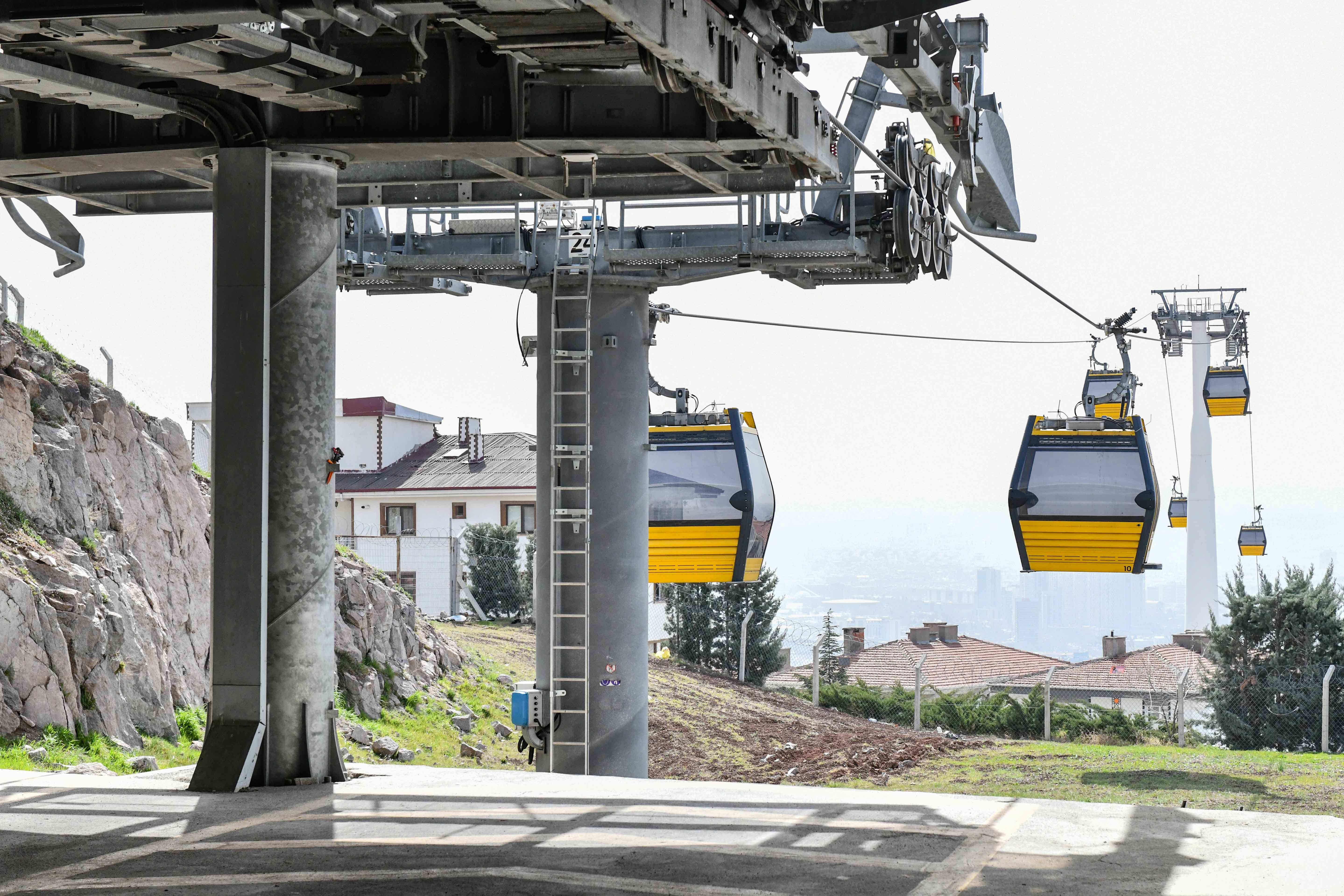 Ankara'daki teleferik süresiz olarak kapatıldı