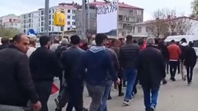 Tuzluca'da seçim protestosu devam ediyor