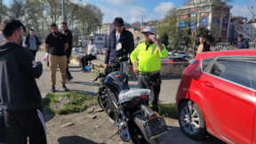 Kazaya karışan ehliyetsiz sürücü motosikletini sakladı, 20 bin TL cezadan kurtulamadı
