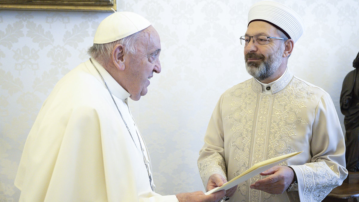 Erdoğan'dan Papa'ya Filistin mektubu