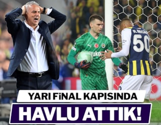 Fenerbahçe yarı final biletini penaltılarla Olympiakos'a kaptırdı!