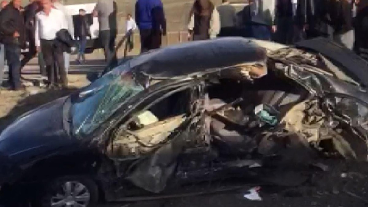 Kaza sonrası araç bu hale geldi, minik Zeynep hayatını kaybetti