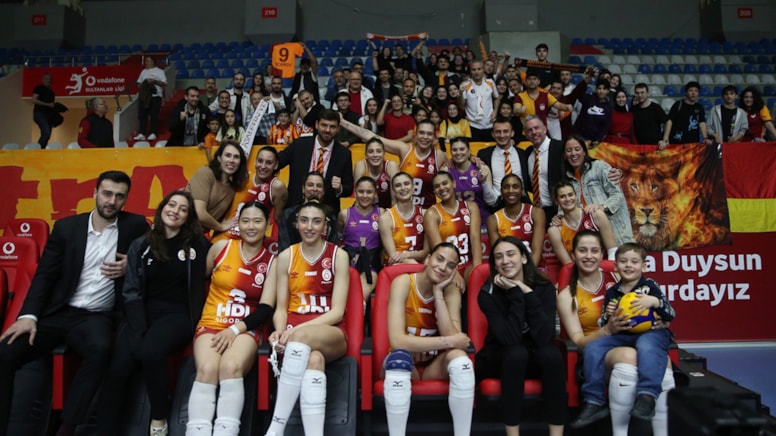 Galatasaray Daikin Nilüfer'i devirdi, gözünü Kuzeyboru'ya dikti