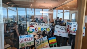 Google, İsrail'le iş birliğini eleştiren çalışanlarını kovdu