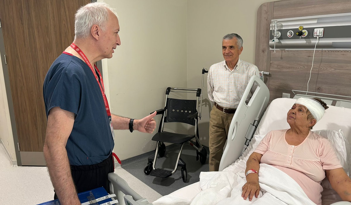 Göz ağrısıyla hastaneye gitti, beyninde tümör çıktı