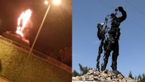 'Köpekçi Nuri Efe' heykeli yandı, 14 yaşındaki çocuk gözaltına alındı