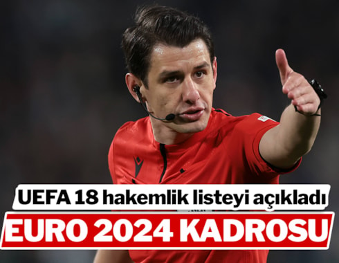 EURO 2024 listesi açıklandı! Halil Umut Meler...
