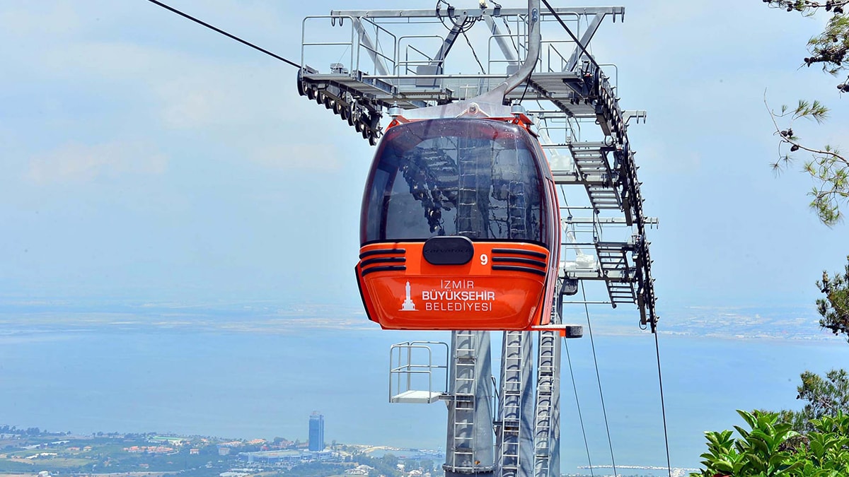 Facia sonrası teleferik gören kaçıyor