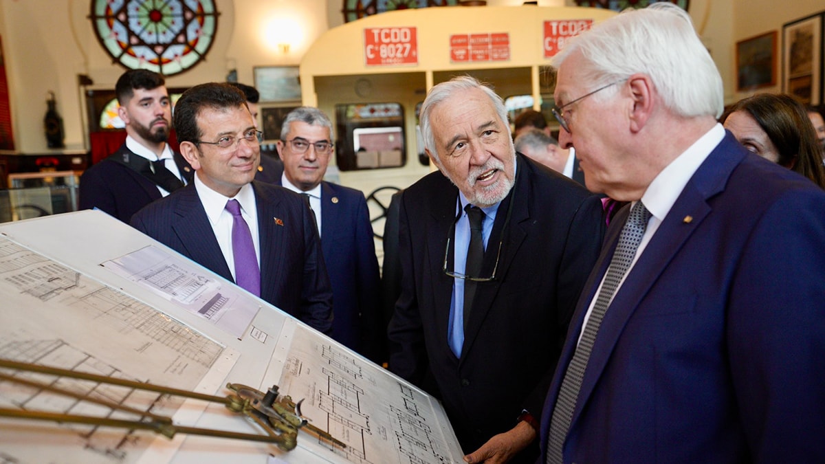 Steinmeier ve İmamoğlu bir araya geldi