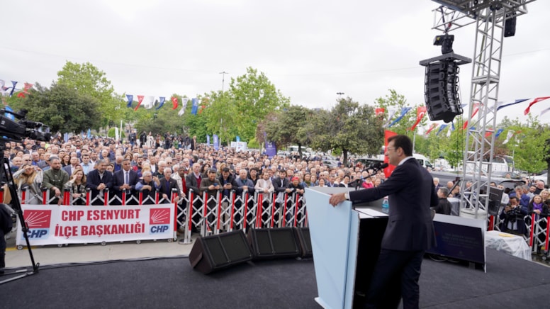 İmamoğlu: Milletimiz Kanal İstanbul denen beton projesine 'bay bay'  dedi