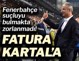 Fenerbahçe'de Olympiakos faturası İsmail Kartal'a