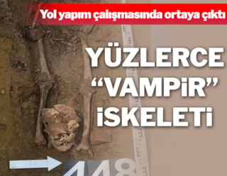 Kafaları kesilmiş 450 iskeletin yer aldığı lanetli mezar dehşet yarattı