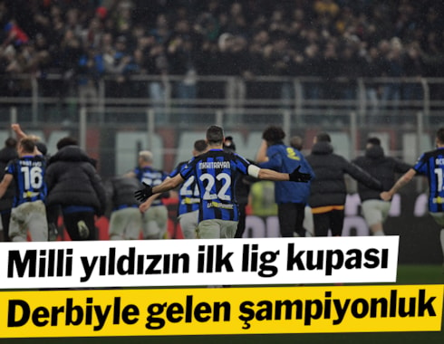 Hakan Çalhanoğlu'nun Inter'i şampiyon!