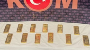 Antalya'da 12 kilogram altın ele geçirildi