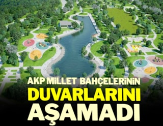 AKP millet bahçelerinin duvarlarını aşamadı