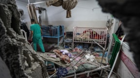 Gazze'de dehşet: 'İsrail hastanedeki yüzlerce kişiyi infaz etti'