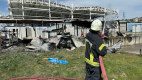 Bartın'da korkutan yangın: İşçiler son anda kurtuldu
