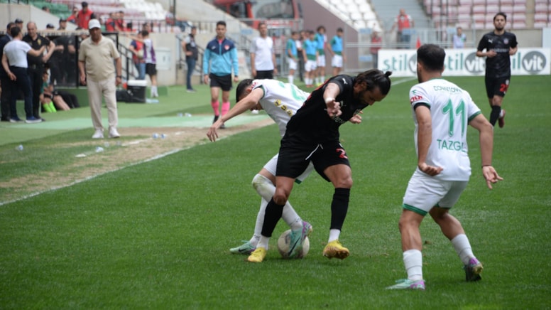 Diyarbekir Spor-Bursaspor maçı yoğun güvenlik önlemleri altında oynandı