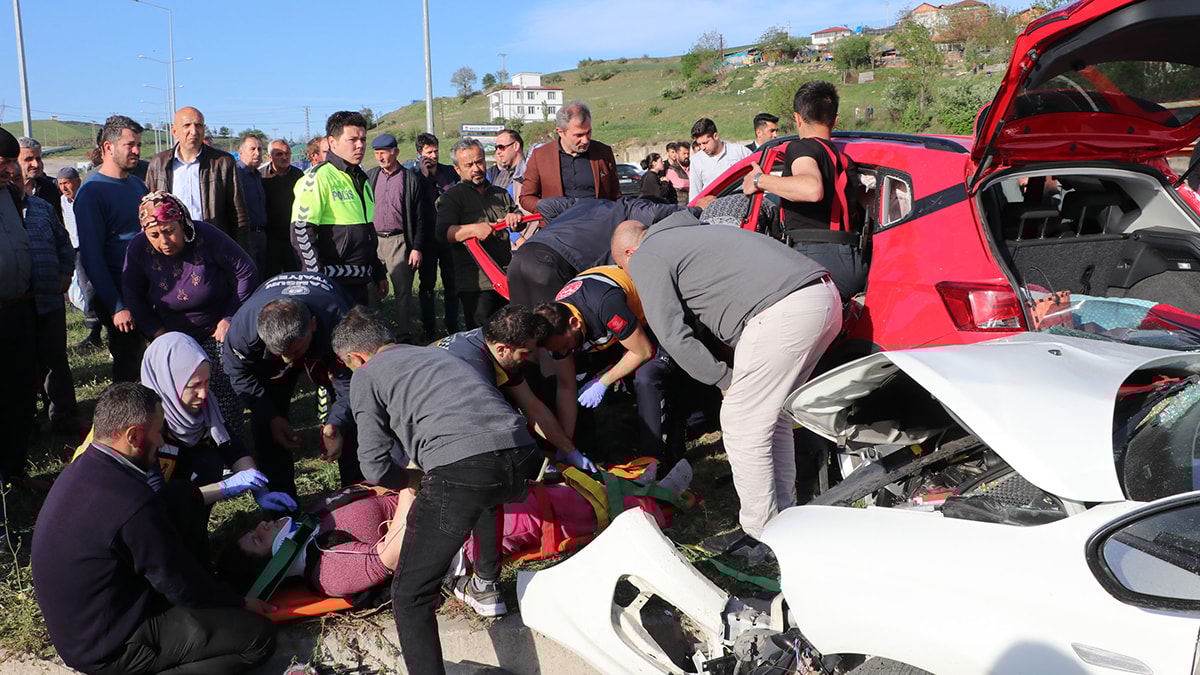 Feci kaza sonrası can pazarı yaşandı