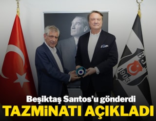 Beşiktaş Fernando Santos'un tazminatını açıkladı