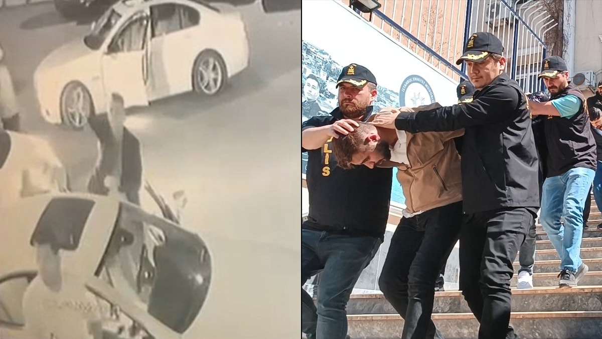 Arnavutköy'de cinayetle biten muhtarlık çatışması kamerada