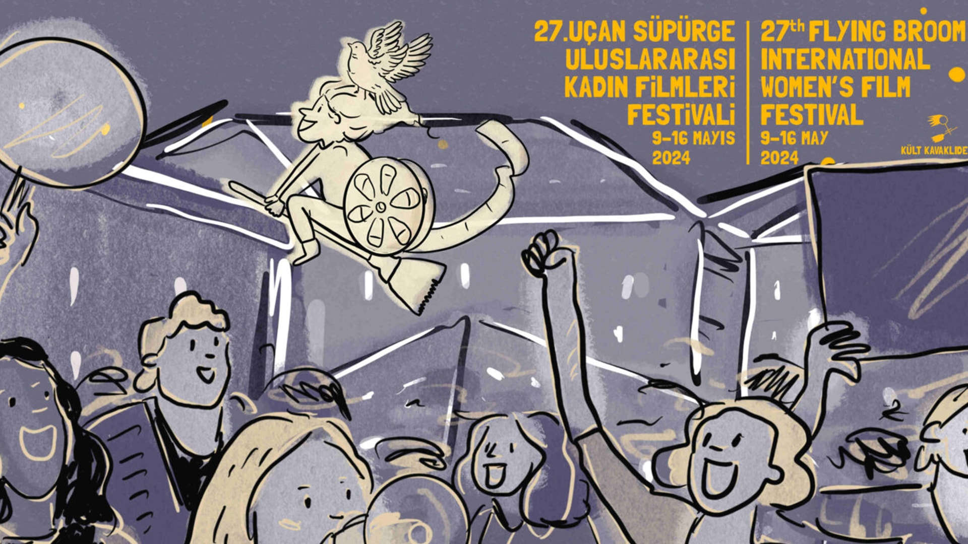 Uçan Süpürge Kadın Filmleri Festivali 9 Mayıs'ta başlıyor