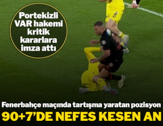 Fatih Karagümrük, Fenerbahçe maçının 90+7. dakikasında penaltı bekledi