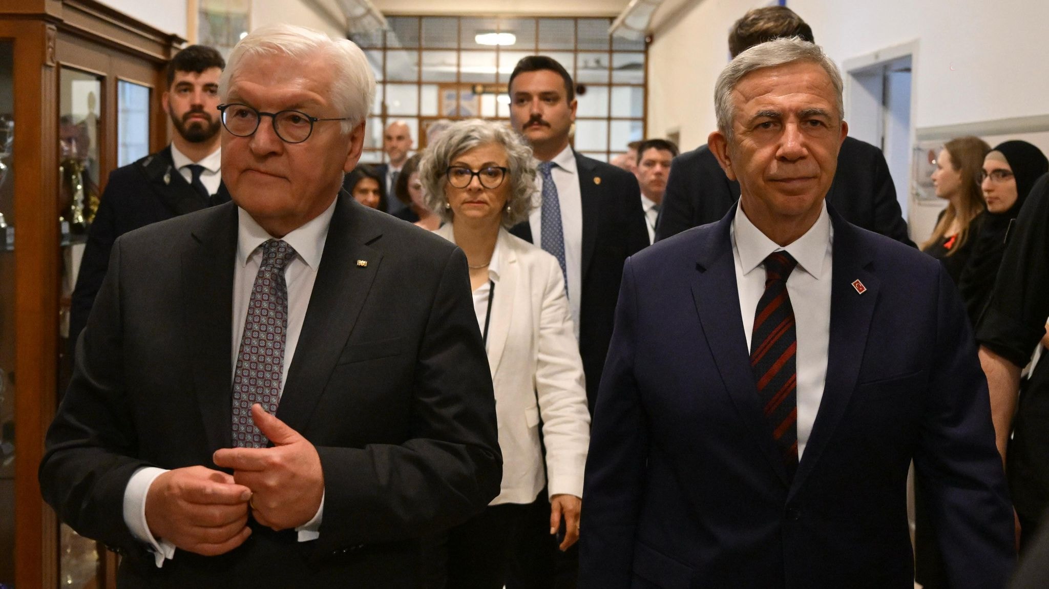 Steinmeier'den Yavaş'a: Tüm Almanya seçimdeki büyük başarınızı biliyor