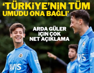 Mesut Özil: Arda Güler tüm Türkiye'nin umudu