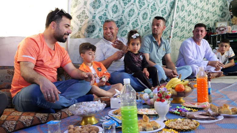 Yezidiler bayramlarını evlerinden uzakta buruk kutluyor